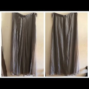 Brunello Cucinelli Silk Chiffon long skirt size 6